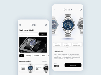 Watch Store App