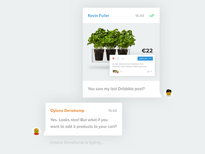 Daily UI 013 - Direct Messaging chat dailyui direct messaging