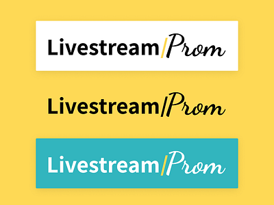 Livestream Prom Logo