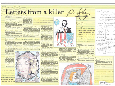 Newsprint Spread feature story newspaper newsprint print spread