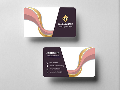 Business Card branding businesscard design elegant design illustration minimal