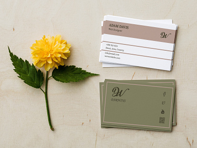Elegant modern design branding businesscard creative design elegant design illustration minimal modern