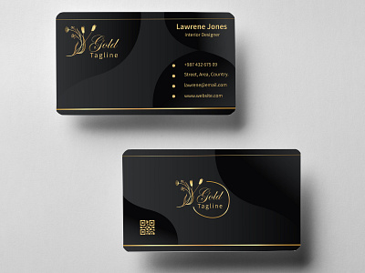 Luxury black design branding businesscard creative design elegant design luxury minimal modern