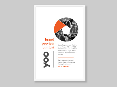 Wall Poster brand design branding orange poster poster design wall wall art wallposter