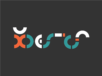 Logo - UX CoP illustrator retro three pointer