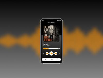 Daily UI Challenge #9: Music Player app design dailyui design musicplayer ui user experience user experience design user experience designer user interface uxdesign