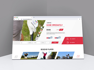 Perfect Golf Grip - Web Design