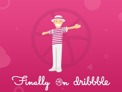 Hello Dribbble! art css design design first shot illustration photoshop responsive design web design