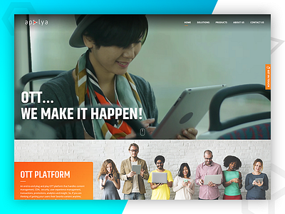 Apalya - Website Made By Pixlogix css html web design web development