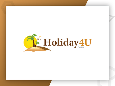 Holiday4U - Logo Designed By Pixlogix graphic design logo design