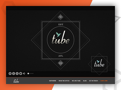 Tube - Web Designed & Developed By Pixlogix web design web development graphic design