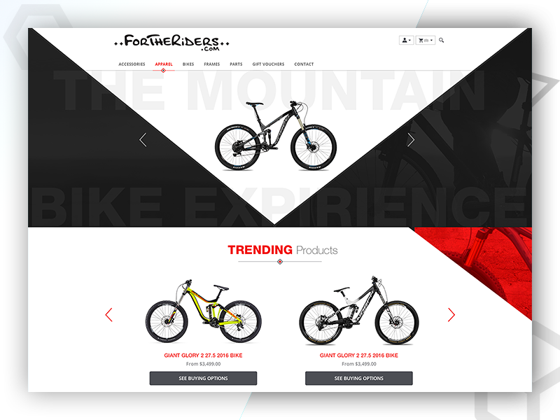 ForTheRiders - Web Design & Developed BY Pixlogix web development web design graphic design
