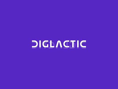 Diglactic Logo 2.0 branding design illustration logo