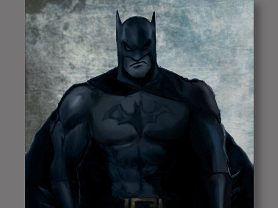 Batman- Digital Painting batman dark digital favorite first knight painting superhero