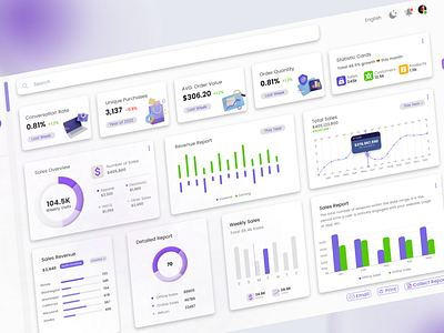 Ecommerce Admin Dashboard admin crm dashboard ui