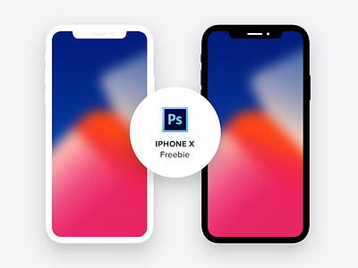 iPhoneX - Minimal Freebie (PSD)