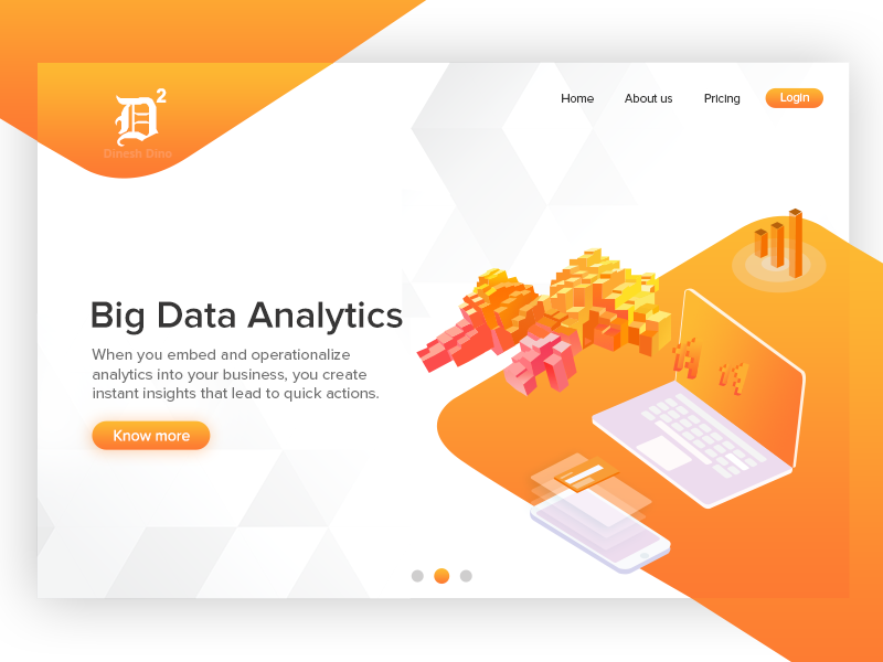 Big Data Analytics by Dinesh on Dribbble