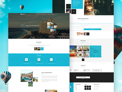 Squares Travel & Hotel Web Design