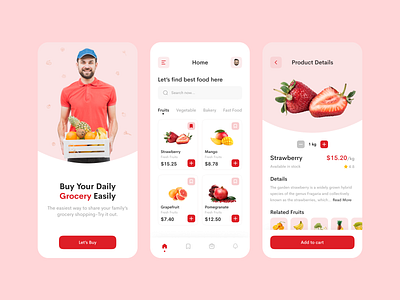 Grocery Shop Mobile App