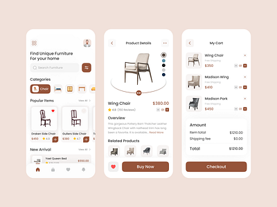 Furniture Shop e-commerce App