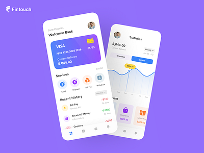 Fintouch - Fintech Mobile App