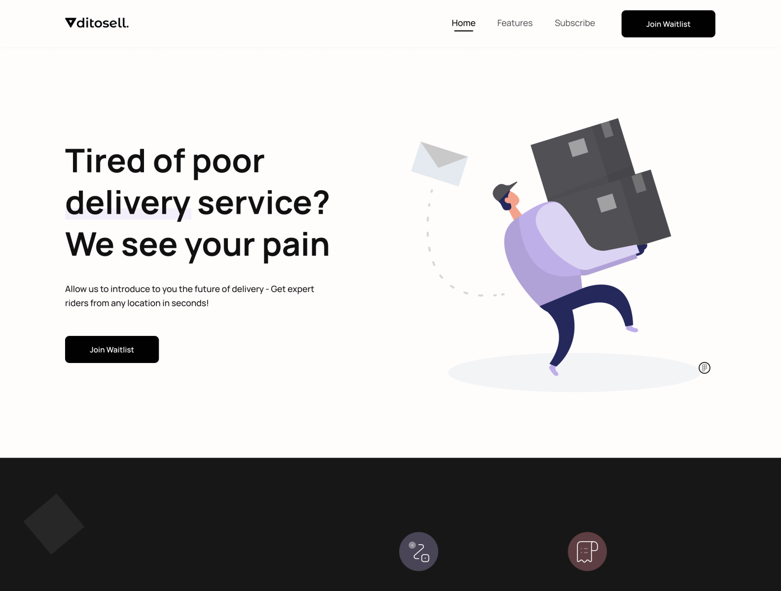 logistics-landing-page-by-francisca-udefi-on-dribbble