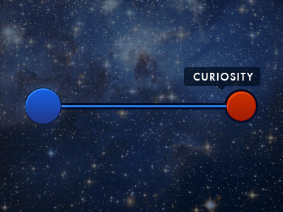 Curiosity (UI inspired) fun progress rebound space ui wizard