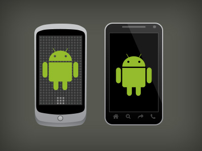 Help! Android a or b? android choice icon phone