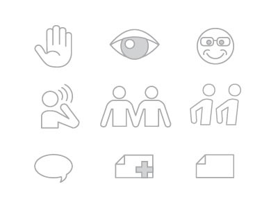 Geek Icons icons outline