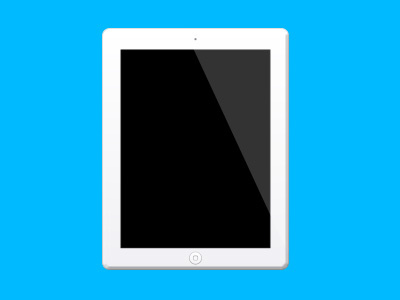 An iPad or something apple icon illustration ipad rebound vector
