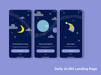 Daily UI 003 Landing Page