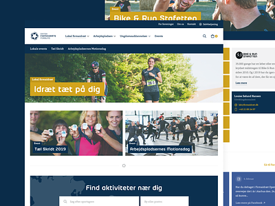 Danish Company Sports Association association rebrand redesign sport