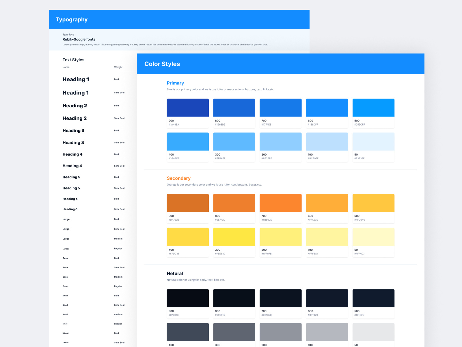 Design System by Jith Ajith on Dribbble