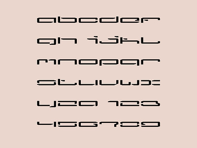 My first font