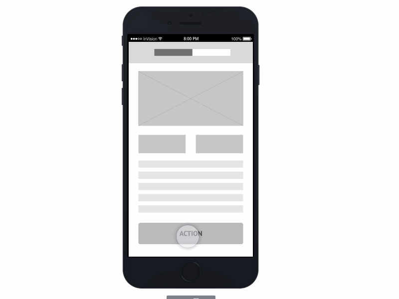 Prototype Research ios mobile prototype wireframes