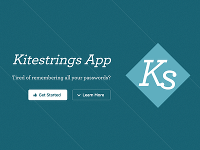 Kitestrings Landing Page