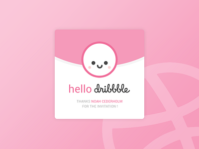 Hello Dribbble !