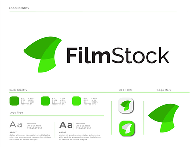 Film Stock Photo Editor Logo Design