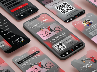 Smart Fuel | Fuel managing mobile app Ui