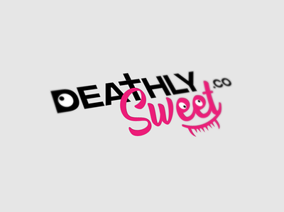 Deathly sweet logo design adobe illustrator logo logodesign vector