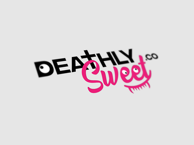 Deathly sweet logo design