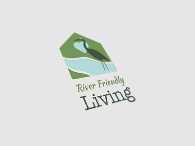 River friendly logo design adobe illustrator logo logodesign vector