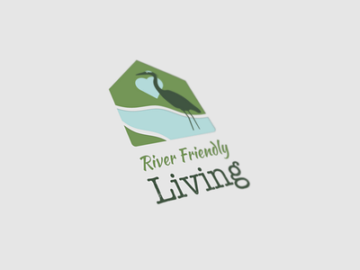 River friendly logo design