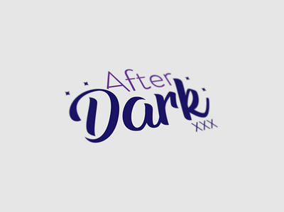 After dark logo design adobe illustrator logo logodesign vector