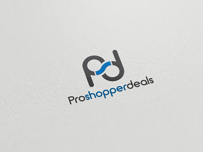 Proshopperdeals logo brand identity branding creative creative logo flat graphic design letter letter logo lettermark logo logodesign logodesigner minimalist logo modern logo razamakhatun unique logo design vector