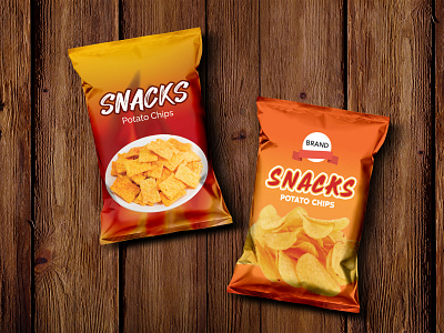 Potato Chips Bag Package Design chips bag creative food packaging design food bag food bag designer food package food packaging design maker food pouch package designer package designer online potato chips potato chips design pouch mockup product design example simple package design