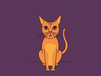 Kitten Purr Lottery adobexd animation cats design flat hearts illustration line madewithadobexd playoff vector