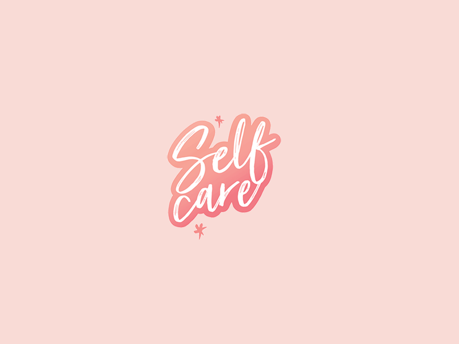 Self Care design gif illustrations instagram story self care typography vector