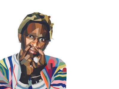 Young Thug illustration music portrait rap slime vector young thug