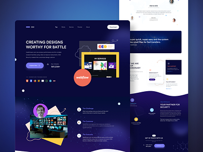 DGX - Landing Page